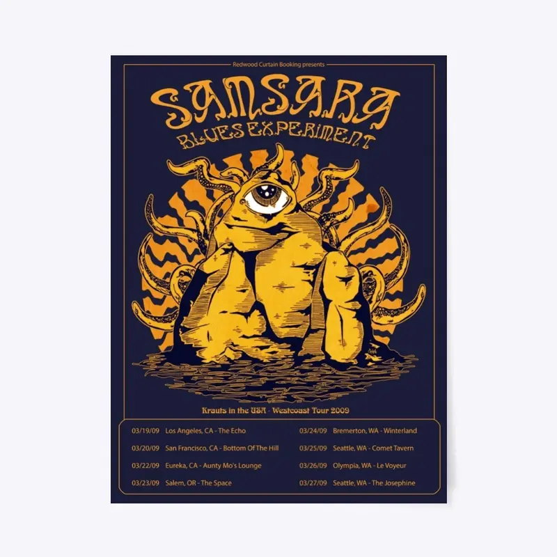 SBE 2009 USA Tour Poster